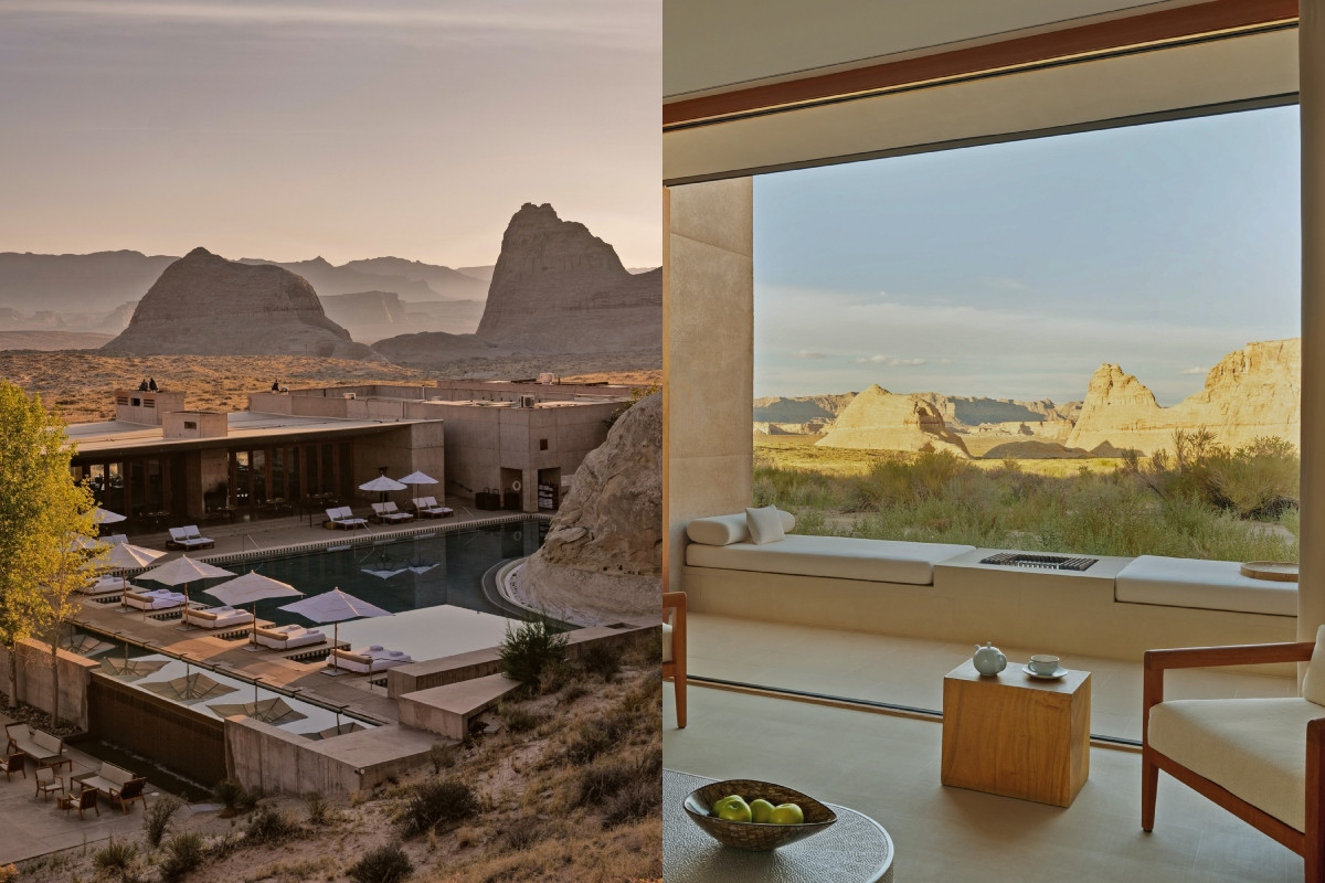 安縵奇嶺（Amangiri）。（圖片來源：Instagram @amangiri）