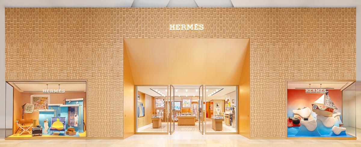 愛馬仕高雄漢神店。（圖片提供：Hermès）