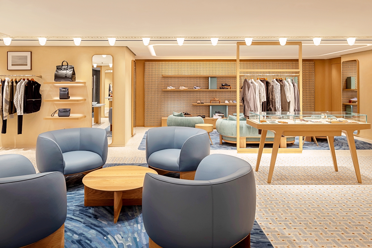 愛馬仕高雄漢神店。（圖片提供：Hermès）