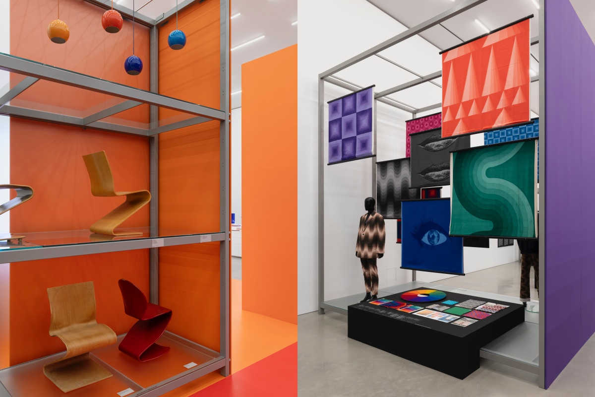 《Verner Panton: Form, Colour, Space》展覽現場。 （圖片提供：Vitra Design Museum / Franz Wamhof © Verner Panton Design AG）