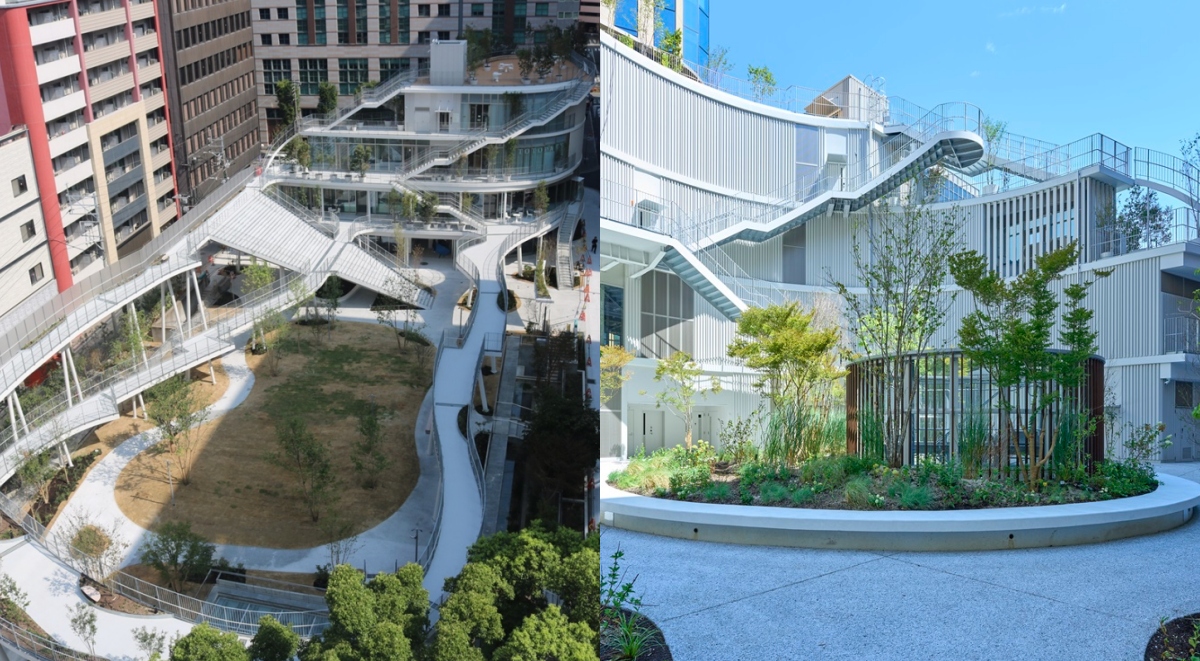 福岡博多車站前新地標「明治公園」開園！藤本壯介設計監修，打造將建築、綠意與公園融為一體的城市綠洲