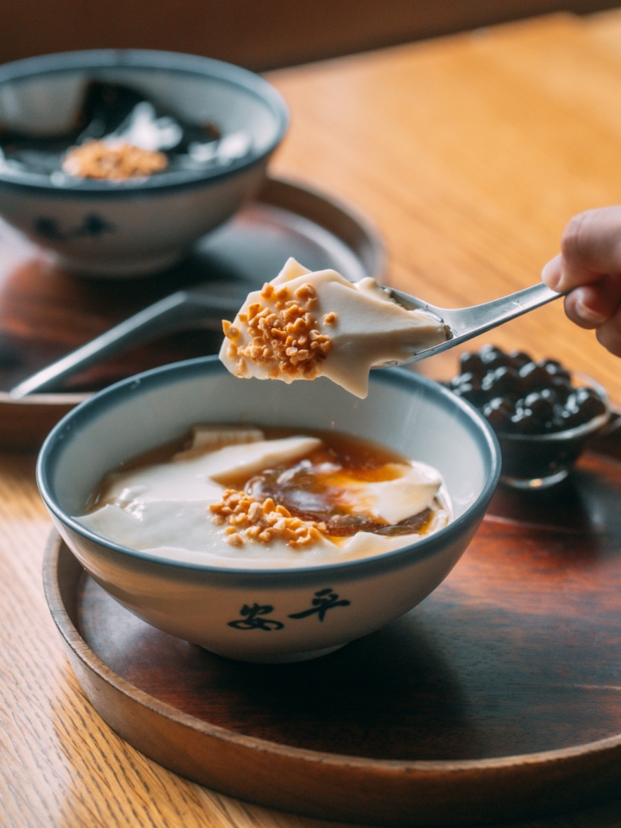 食習推出的傳統鹽滷豆花。（圖片提供：誠品生活）