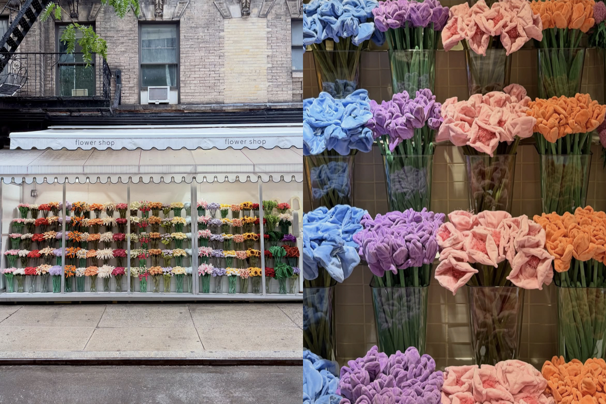 「Flower Shop絨毛花店」8/28快閃微風廣場！百種繽紛花卉＋台灣限定款齊登場