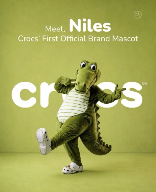 Crocs推出首位官方吉祥物（圖片來源：Crocs）