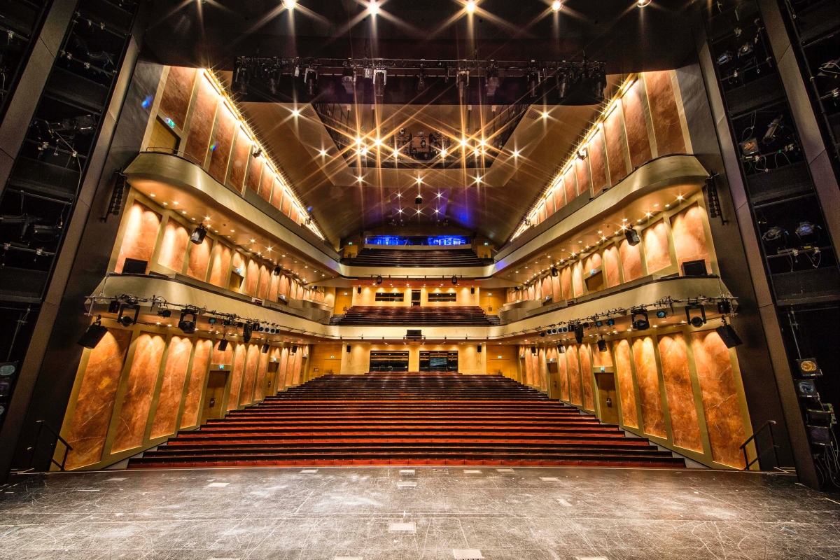 莫札特劇院舞台風景。（攝影：Salzburger Festspiele / Andreas Kolarik）