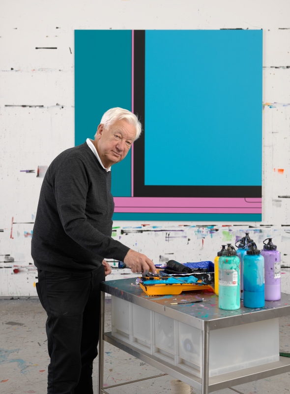 藝術家麥可．克雷格-馬丁，作品 © Michael Craig-Martin. 藝術家版權所有，攝影：Mike Bruce，圖片提供：高古軒