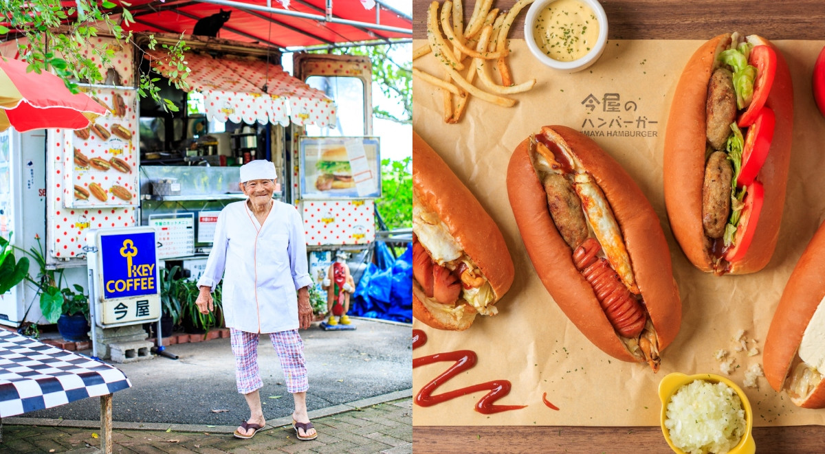 福岡傳奇「今屋のハンバーガー」海外首店9/10登台：今崎爺爺獨創長型漢堡夾手打挽肉排、法蘭克香腸，3款人氣口味推薦