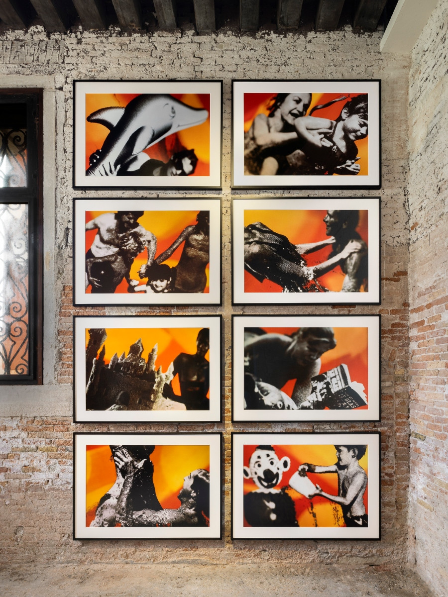 Richard Prince《Untitled (Sunsets)》。（圖片提供：Fondazione Prada／攝影：Andrea Rossetti）