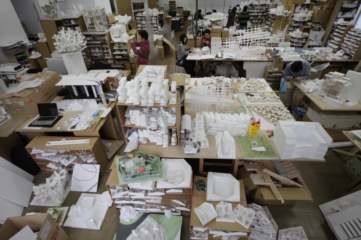 神樂坂事務所一景。（圖片提供：Sou Fujimoto Architects）