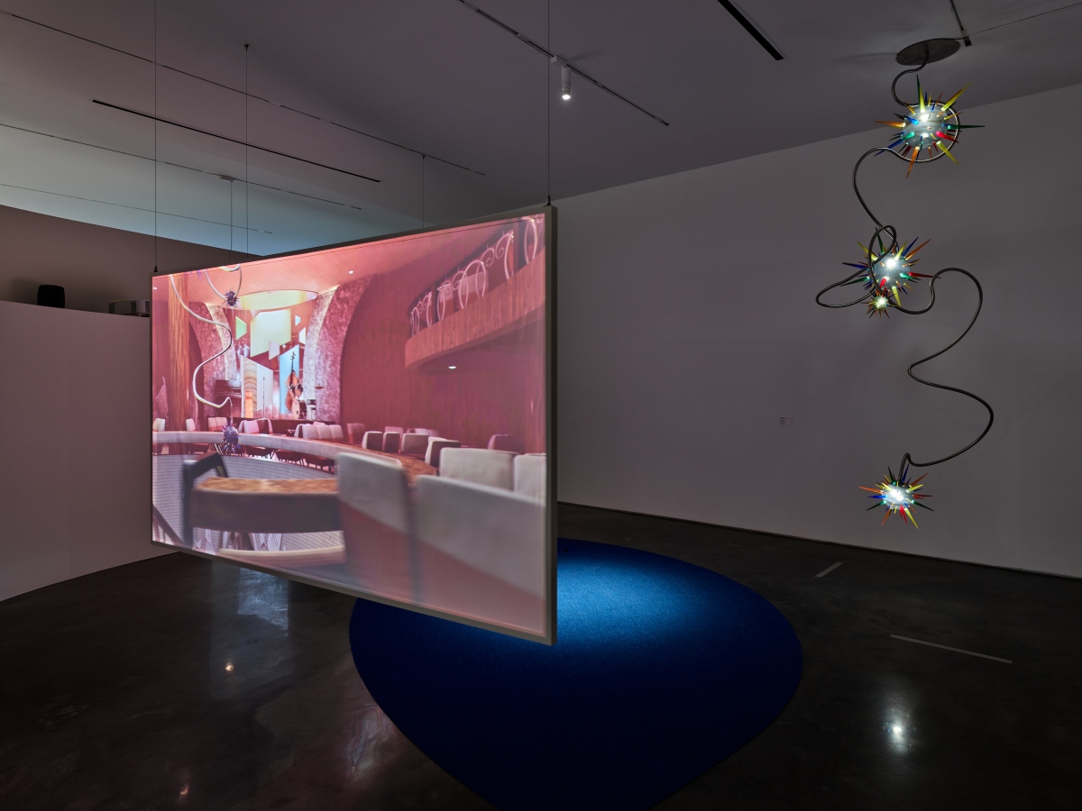 王水河〈南夜舞廳數位VR體驗〉。（攝影：Studio Millspace、圖片提供：臺中市立美術館）