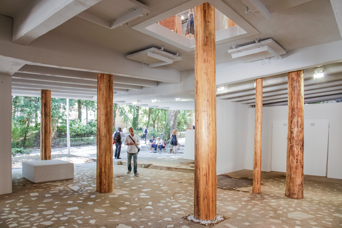 2012年第13屆威尼斯建築雙年展，日本館展出陸前高田「Home for All」，並獲得國家館最高榮譽金獅獎。（攝影：MI+SFA）
