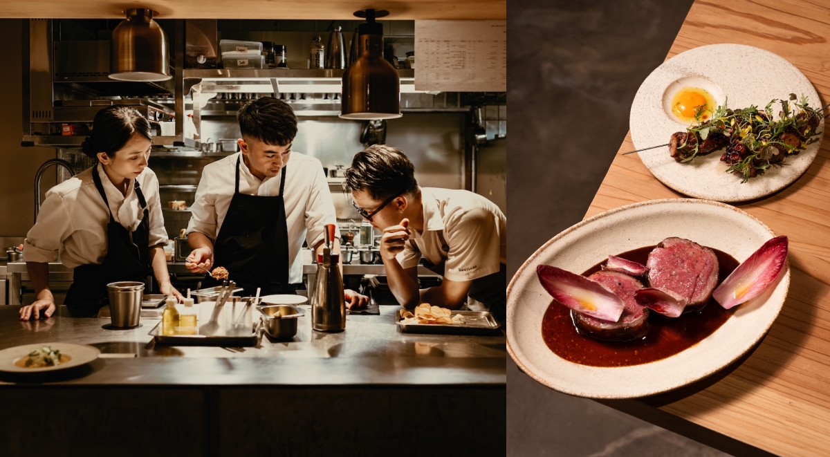 zài Ｘ Bouillon布雍家首次聯手！從發酵、高湯到炭火，「在．家 À LA MAISON」展開兩間廚房的料理對話