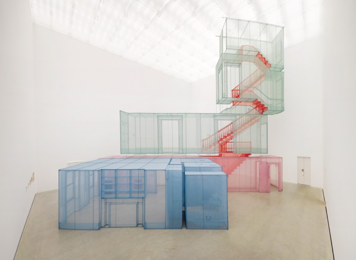 Apartment A, Corridors and Staircases, 348 West 22nd Street, New York, NY 10011, USA(Kanazawa Version), 2012 Polyester and stainless steel, Apt A: 690 × 430 × 245 cm; Corridors and Staircases: 1,328 ×