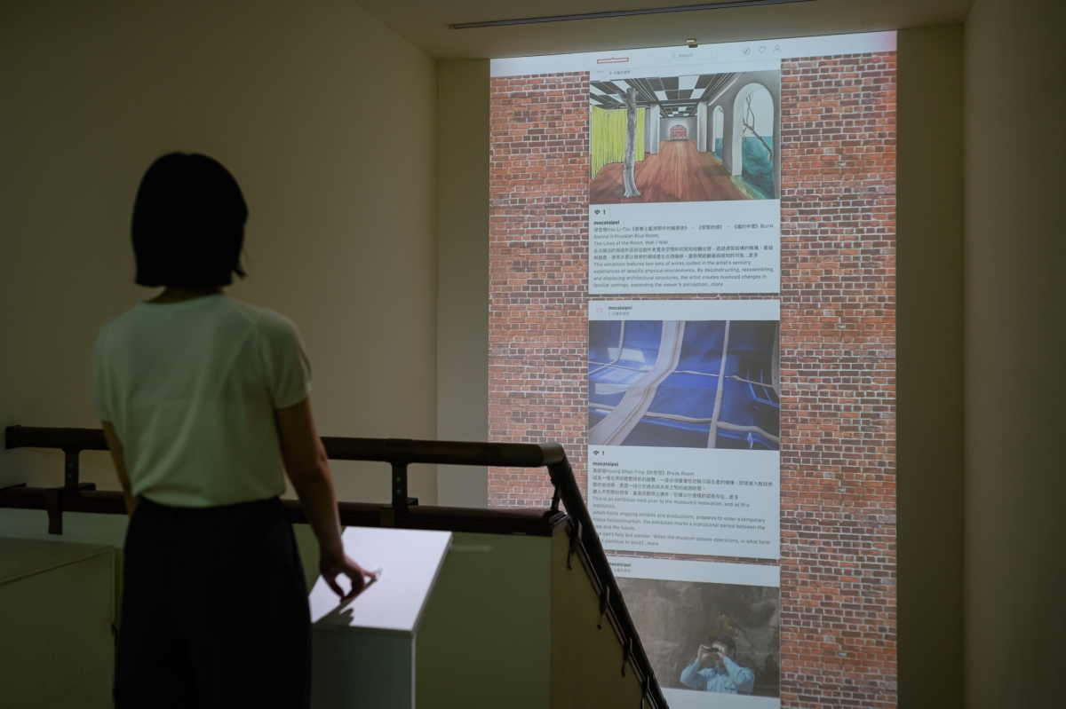 黎寧駿《Arts in Scroll》（圖片提供：台北當代藝術館，攝影：ANPIS FOTO 王世邦）