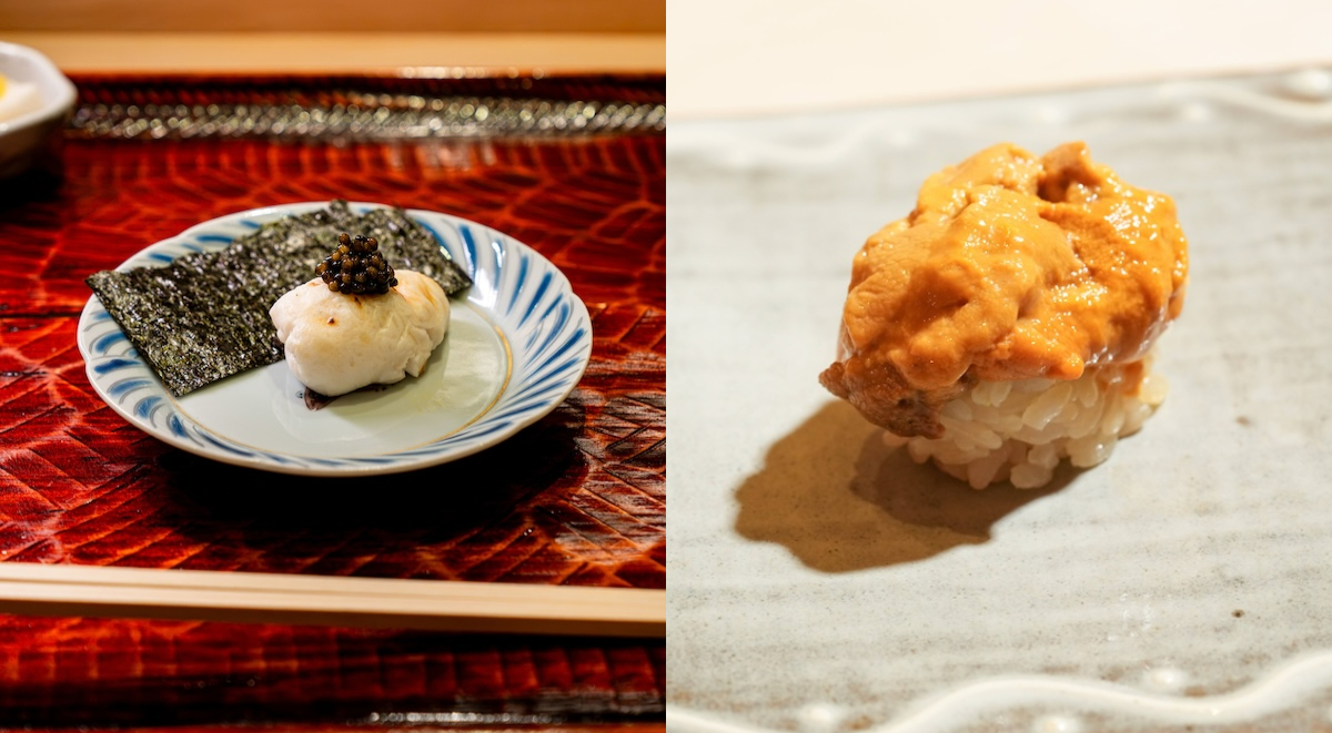 台北日式板前壽司「鮨水仙」：聚焦九州食材，週年限定「熊本天草天然赤海膽」夢幻美味必嚐