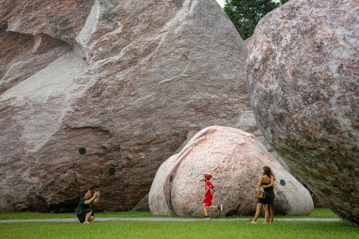 《Iwagumi Air Scape》，此為新加坡展場照。（圖片來源：ENESS）
