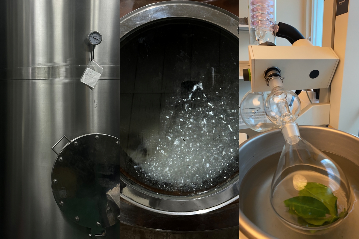 S.C Lab 透過獨特的茶蒸餾工藝與萃取技術，將台灣茶變成醉人的茶蒸餾酒。（圖片提供：S.C Lab）