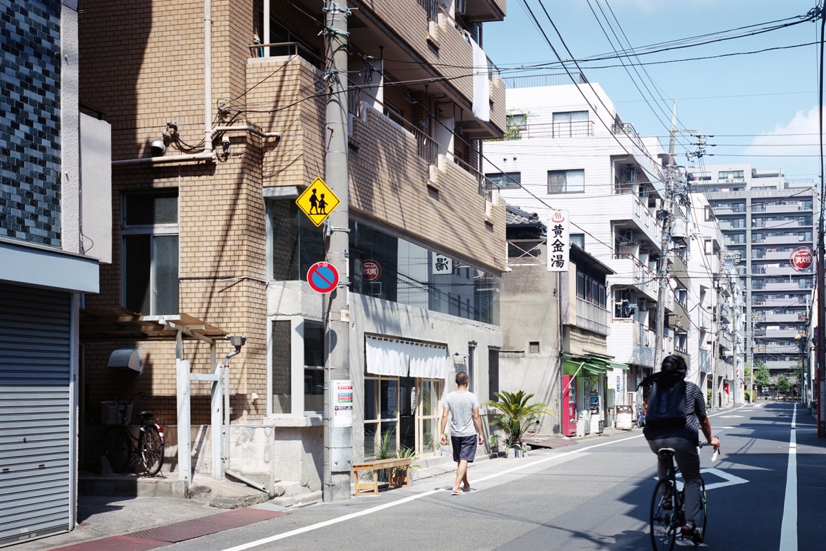 黃金湯坐落於東京晴空塔腳下的墨田區錦糸町。（攝影：Yurika Kono，圖片提供：黃金湯）