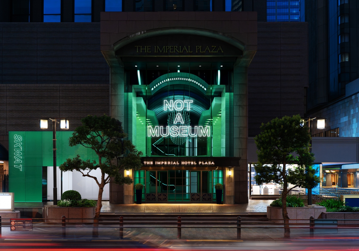 NOT A MUSEUM的空間設計由DAIKEI MILLS與NOT A HOTEL ARCHITECTS攜手打造。（圖片來源：NOTA株式會社）