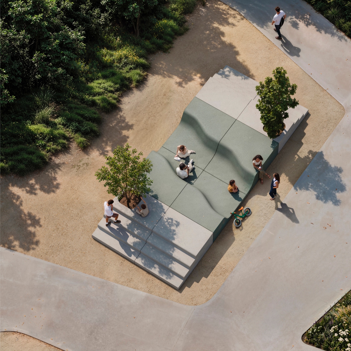 MVRDV從城市空間的尺度出發，展開Barcode Collection新系列的設計。（圖片來源：MVRDV）