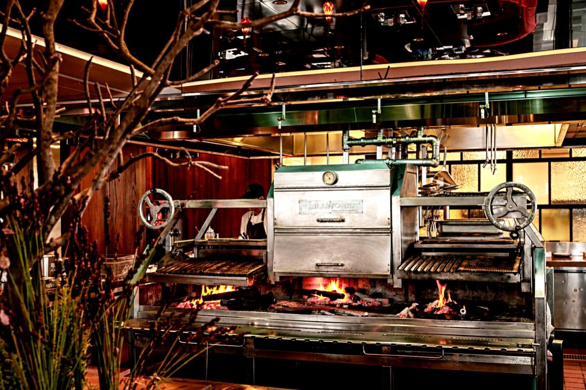INGE’S Bar&Grill的Grillworks炭火烤爐。（圖片提供：台北萬豪酒店）