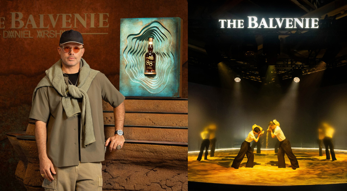 百富酒廠翻麥室降落華山！最高年份88年威士忌來台 ，《THE BALVENIE × DANIEL ARSHAM百富1931匠藝源起》特展限時登場